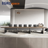 EGROspace Fournisseur d'usine Meubles sur mesure Table de luxe moderne Modulaire pour salle de conférence Bureau de réunion