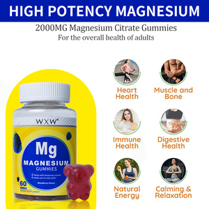 Gomitas de magnesio personalizables al por mayor apoyo para la salud del corazón y el sueño suplementos de hierbas caramelos de goma - Product Image 4