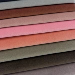 Giá rẻ nhuộm Holland nhung 200gsm phải đối mặt với <span class=keywords><strong>Polyester</strong></span> tissus canapés velours bọc vải Hà Lan sofa vải nhiều màu - Product Image 4