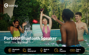 Sanag M13S Pro Precio de Fábrica Mini Altavoz Inalámbrico BT Manos Libres LED Ranura para Tarjeta TF Altavoz de Graves Reproductor de Música MP3 Estéreo Portátil - Product Image 4