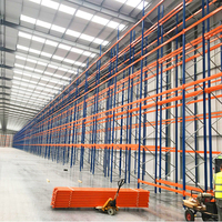 Support de stockage en métal de support de palette sélectif résistant avec la protection contre la corrosion pour le rayonnage d'entrepôt fourni par la Chine