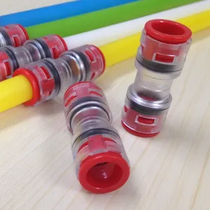 Free Sample for test, HDPE Microduct Straight Connector, End caps, Coupler or joint.