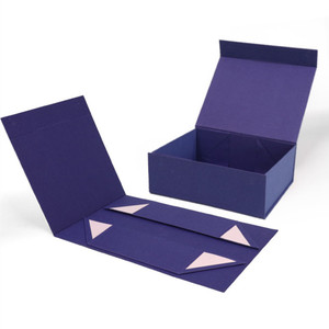 Caja rígida de cartón con forma de libro negro de gama alta personalizada, caja de regalo plegable, papel de impresión de logotipo personalizado, caja de regalo magnética de lujo - Product Image 2