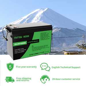 ハイパワーIP65 Wasserdichteリチウムイオンパック電池Auリチウム<span class=keywords><strong>24V</strong></span> 100Ah LiFePO4リチウム電池 - Product Image 2