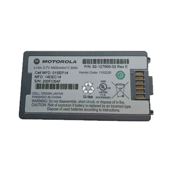 New Battery 4800mAh (82-127909-01) for MC3090