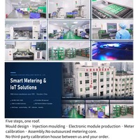 Meter Air AMR untuk Sub Metering dengan Port IR, Pengaturan Lokal, Kabel DN20 G1B Kelas 2 R200, Penyimpanan Data 10 Tahun, RS485, M-Bus, NB-IoT, 4G