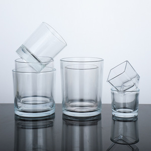 En gros, Porte-bougie en verre transparent épaissi pour aromathérapie, récipient simple pour bougies <span class=keywords><strong>maison</strong></span> et lanternes domestiques - Product Image 1