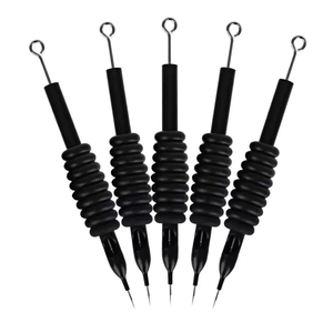 Cubierta de silicona desechable para aguja de tatuaje, esterilizada, en blíster, para mangos de cartuchos RL RS RM M1 M2, suministros - Product Image 2