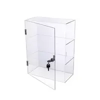 Wall Mounted Cube Clear Acrylic Storage Box Lucite Display Box - Buy  Storage Box,Acrylic Storage Box,Lucite Display Box Product on Alibaba.com