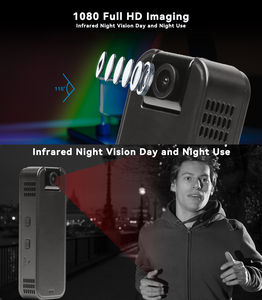 O-KAM PRO pin Powered Wearable xách tay ghi CMOS Reset thẻ SD tầm nhìn ban đêm Mini mạng Máy ảnh - Product Image 6