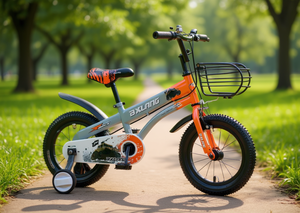 Bicicletta senza pedali Bxlang per bambini, telaio in lega d'acciaio da 12 pollici con rotelle, per bambini dai 4 ai 6 anni - Product Image 2