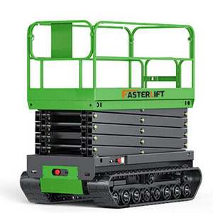 Plateforme élévatrice mobile à ciseaux sur chenilles FL, 320 KG, 400 KG, 8 M, 10 M, 12 M, 14 M - Product Image 3