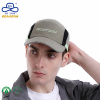 Fabricante Certificado GRS BSCI, Gorras de Béisbol Personalizadas para Correr al Aire Libre de Verano con Luz LED para Uso Nocturno Unisex