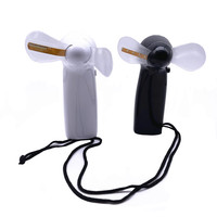 Mini Ventilatore Portatile USB con Porta Micro USB, Display LED, Messaggio Personalizzato, Multicolore, in Materiale ABS per Regali Pubblicitari