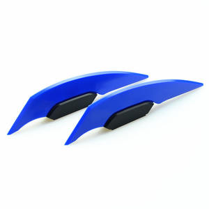 Alerón Delantero para Motocicleta, Cubierta <span class=keywords><strong>de</strong></span> Viento Fijo, Almohadilla <span class=keywords><strong>de</strong></span> Alerón Universal para Yamaha, Kawasaki, Suzuki, Vespa, Honda, ABS - Product Image 3