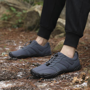 Nouvelles chaussures de randonnée unisexes respirantes et légères pour toutes les saisons, tendance mode, style pieds nus, à lacets, antidérapantes et confortables - Product Image 3