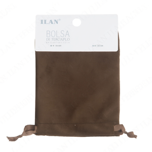 Borsa in Velluto Ilan 10x13 Cm Marrone 2 Pezzi - Product Image 1
