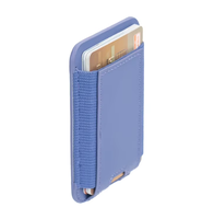 Portefeuille magnétique super résistant en cuir PU avec bande élastique fine, blocage RFID, pour cartes de crédit et cartes d'identité, de luxe, OEM