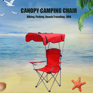 <span class=keywords><strong>Chaise</strong></span> de plage pliable portable 2020 avec protection UV, parasol de sport et de camping avec visière de protection solaire - Product Image 3