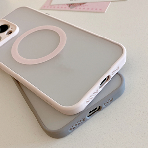 Funda de teléfono transparente magnética mate para <span class=keywords><strong>iPhone</strong></span> 15 16 Pro Max 14 13 12 <span class=keywords><strong>11</strong></span> Pro, funda protectora delgada para teléfono con cobertura completa - Product Image 6