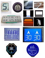 Écran LCD VA personnalisé de 0,96 à 10,1 pouces, écran TFT avec rétroéclairage LED, affichage segmenté, module LCD d'alarme de gaz