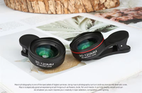 Objectif macro professionnel pour téléphone portable, haute définition 4K, longue portée, 30-120 mm, en plastique
