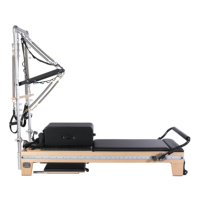 Vente chaude de haute qualité à bas prix demi-trapèze Pilates tour de réformateur bois d'érable Pilates lit réformateur demi-trapèze piste complète
