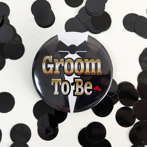 هدايا حفلات العريس المعدنية وأفضل شارات فريق الرجل دبابيس بروش حفلات العزوبية - Product Image 4