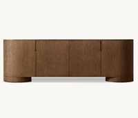 Mobilier moderne de salon tables console en bois console média avec tiroir de rangement meuble TV console meubles TV