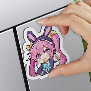 Acrylic tủ lạnh nam châm bán buôn trống Acrylic tủ lạnh nam châm tùy chỉnh phim hoạt hình khung ảnh với nam châm - Product Image 4