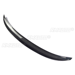 สปอยเลอร์คาร์บอนไฟเบอร์สีดำแบบ P Style สำหรับ BMW ซีรีส์ 2 รุ่น F22 F87 M2 ปี 2014-2019 M235i M240i 218i 220i 228i - Product Image 5