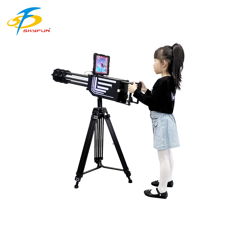 Skyfun New Playground Shooting Game with VR/AR Simulators 2 Players 20 Games 2m Area
