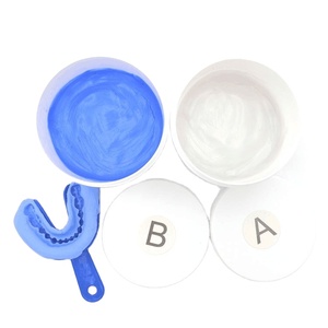 Dental Materials Technician Silicone <strong>Rubber</strong> Printing Material AB Set 1kg Additional Silicone <strong>Putty</strong> for Laboratory - Product Image 2