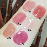 Rouge à lèvres liquide velours rose OEM Gege Bear 2026 – Gloss mat mignon à paillettes transparentes, haute pigmentation, waterproof, longue tenue, sans produits chimiques