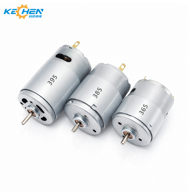385 Small DC Motor High Speed Brushed Mini Electric Motor 6V 12V 24V for Pump Fan Robot DIY