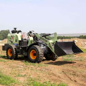 Pabrik langsung ekspor efisiensi tinggi 2 ton 920 Mini roda depan pemuat dengan sekop <span class=keywords><strong>Joystick</strong></span> <span class=keywords><strong>CE</strong></span> sekop pemuat - Product Image 5