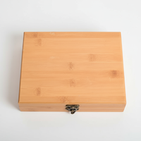Boîtes de rangement en bambou en gros avec couvercles, décorations de bureau, boîtes cadeaux décoratives fonctionnelles de style européen, grandes dimensions