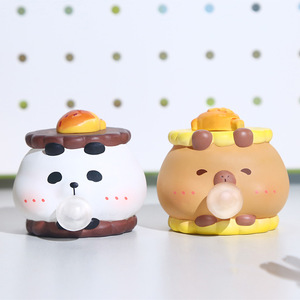 Nouveau jouet souple en vinyle en forme de biscuit sandwich, animal mignon anti-stress, jouet à presser unique, décoration de bureau, cadeau, vente en gros - Product Image 2