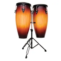 Kleurrijke Populaire Latin Percussie 10 + 11Inch Houten Conga Drum Set