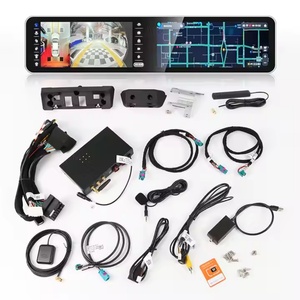 Navihua 24.6" Dual Screen Car Radio GPS Navigation for Benz a CLA GLA NTG 5.0 Multimedia Co-pilot Passenger Electronic <b>System</b> - Product Image 2
