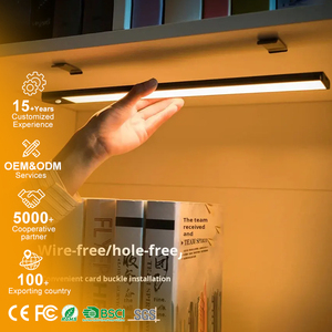 Siêu mỏng thiết kế hiện đại cảm biến dải ánh sáng tự dính từ tính cho tủ quần áo & Tủ rượu dẫn nguồn - Product Image 1