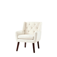 Fauteuil simple de bonne qualité pour le salon, style moderne et confortable