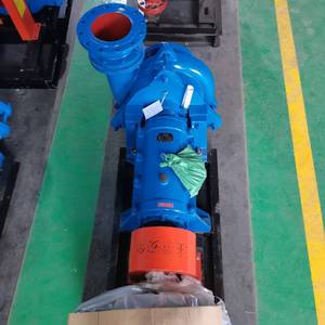 Bomba de lodos horizontal Zj para minería, planta de lavado de carbón, bomba de dragado, color azul - Product Image 1