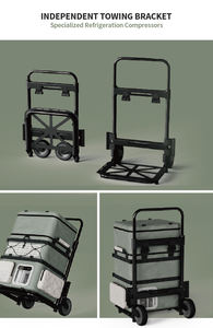 Zaino auto congelatore veicolo 12v 24v Dc compressore frigo congelatore portatile frigorifero per esterni - Product Image 6