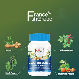 مكملات رئة عشبية شفافة عالية الفعالية 60 كبسولة تدعم وظائف المناعة الصحية للبالغين كبسولات رئة شفافة - Product Image 6