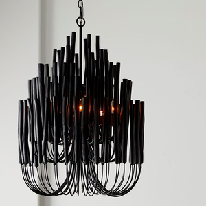 Chi nhánh gỗ hiện đại, tối giản và sáng tạo đèn chùm phòng khách phòng ăn phòng ngủ đèn chùm - Product Image 6