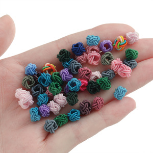 Chinese Knot Accessory Mesh Clasp Pineapple Knot Coil Material <b>Kit</b> For Bracelet Making Polyester Nylon Hand <b>Knitting</b> Mixed - Product Image 3