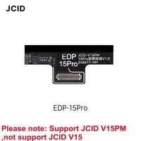 Testeur d'écran pour téléphones mobiles JCID JC V15PM avec réparation de câbles EDP et flexibles pour les modèles de téléphones 11-17
