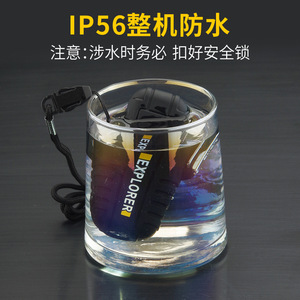 Encendedor de Arco Dual Recargable a Prueba de Agua Explorer, Linterna Tipo C, Portátil para Exteriores, Metálico y Resistente al Viento - Product Image 5