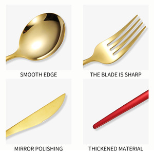 Pei Jiale Stainless Steel Cutlery Set 24Pcs Polished Durable <b>Gift</b> <b>Box</b> For Dining - Product Image 3